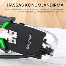 RJ45 RJ11 RJ12 Jack Çakma Pensesi 6p/8p Ağ ve Telefon Kablosu Jak Kesme Soyma Sıkma Aleti