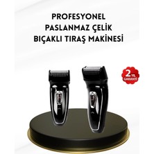 Uzun Pil Ömürlü Şarjlı Tıraş Makinesi – Hızlı Şarj, Ergonomik Tasarım, Çok Yönlü Kul