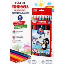 Artlantis 12 Li Kuru Boya Kalemi Karton Kutu 1 Paket Fatih Tridocia 12 Renk Kuruboya Tam Boy Canlı Renkli Boya Kalem Okul Öğrenci
