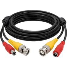 Powermaster PM-13816 Bnc Video ve Güç Kablosu 5 Metre Güvenlik Kamera Bağlantısı