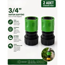Meşem MSM4005 3/4'' Hortum Adaptörü (2 Adet)