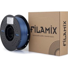 Filamix Pla Metallic Mavi Filament 1.75MM 1kg Metalik Görünüm