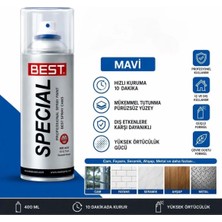 Ergin Kimya Best Bsticon 400 ml Mavi Genel Amaçlı Akrilik Sprey Boya Mavi 400 ml