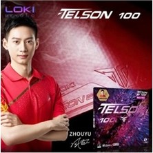Loki Yeni Telson 100 Japon Teknolojisi Masa Tenisi Raket Lastiği Profesyonel (Siyah)