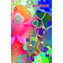 EstoreBox My Book - Notebook: Diary, Lined, White Paper, 94 Pages