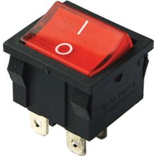Powermaster Orta Boy Işıklı Anahtar On-Off 4 Pin (IC-126)