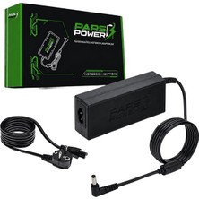 Powermaster Parspower PRS-002 Plastik Kasa 19V 3.42A 65W (5.5*2.5mm) Standart Notebook Adaptör