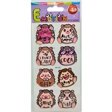 ENCO Mey Ithalat® Puffy Stickers Kirpi