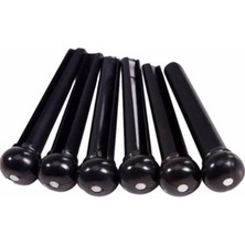 Misda Store Akustik Gitar Pimi 6 Lı Set Siyah