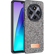 Onegif Xiaomi Redmi 14C Bright Simli Kapak - Gold
