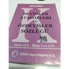 Deyimler Atasözleri ve Özdeyiş Sözlüğü