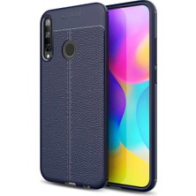 Huawei P40 Lite E Kılıf Auto Focus Kapak - Lacivert