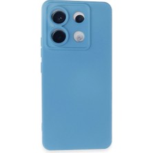 Xiaomi Redmi Note 13 Pro 5g Kılıf Nano Içi Kadife Silikon - Mavi