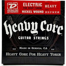 Misda Store Dunlop Dunlop DHCN1060 Heavy 6 Elektro Gitar Teli (10-60)
