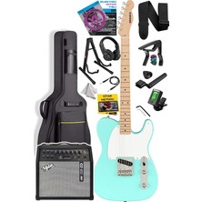 Misda Store TLX-50GR-50AMP Tele Kasa Maple Klavye 2 Single-Coil 50W Amfili Elektro Gitar