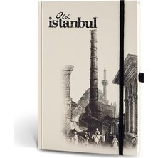 Misda Store Color Eski Istanbul Journal Çizgili Lastikli Çemberlitaş