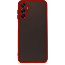 Samsung Galaxy A15 4g Kılıf Montreal Silikon Kapak - Kırmızı