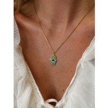 Sirius Jewelry 316L Çelik Hamsa Kolye