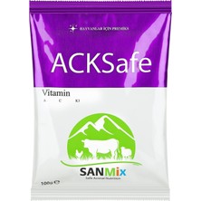 Sanmix Acksafe Powder A, C ve K3 Vitamin Premiksi 100 G | Kanatlı ve Çiftlik Hayvanları Için