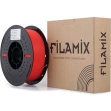 Filamix Pla Mat Yakut Kırmızısı Filament 1.75MM 1kg Mat Yüzey