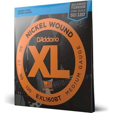 Misda Store EXL160BT Bas Gitar Tel Seti, Xl, 50-120 Long Scale, Nickel