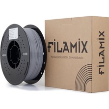Filamix Hyper Petg Gri Filament 1.75MM 1kg Plastik Makara Hızlı
