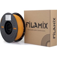 Filamix Pla-Wood Oker Sarısı Ahşap Katkılı Filament 1,75 mm 1 kg