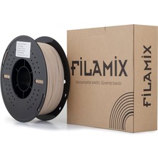 Filamix Pla Mat Bej Filament 1.75MM 1kg Mat Yüzey Kalitesi