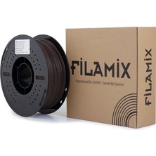 Filamix Pla-Wood Gül Ağacı Ahşap Katkılı Filament 1,75 mm 1 kg