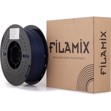 Filamix Pla Mat Lacivert Filament 1.75MM 1kg Mat Yüzey Kalitesi