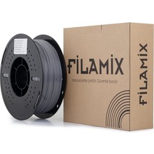 Filamix Hyper Petg Uzay Grisi Filament 1.75MM 1kg Plastik Makara