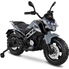 Svoria Store Mey Ithalat® 447 Motocross Akülü Motorsiklet 12V Gri