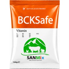 Sanmix Bcksafe Powder B Kompleks Vitamin Premiksi 100 G | Kanatlı ve Çiftlik Hayvanları Için