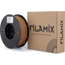 Filamix Pla-Wood Kil Kahverengisi Ahşap Katkılı Filament 1,75 mm 1 kg