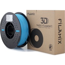 Filamix Pla+ Gök Mavisi Filament 1,75 mm 1 kg Plastik Makara