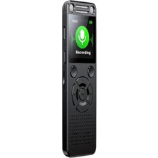 L'edoren HS32 75 Saat Kesintisiz Kayıt Ses Kayıt Cihazı1 Çift Mikrofonlu 96 GB Ev Işyeri Dinleme1 Cihazı