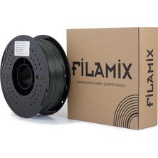Filamix Pla Sparkle Yeşil Filament 1.75MM 1kg Simli Parlak Yüzey