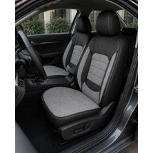 Otokit Seat Leon 2008      High Qualıty Koruyucu Gri Oto Koltuk Kılıfı  Desıgn