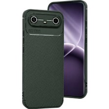 Zenviaa Mey Ithalat®  Tecno Spark Slim 5g Auto Focus Karbon Kapak - Koyu Yeşil ZNV20296545