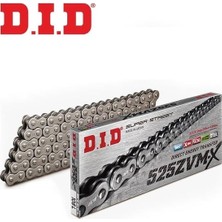 D.I.D Dıd DID-525ZVM-X (ÇELIK)-120 Dıd 525ZVM-X-120 Link Çelik Zincir (X-Ring) - Kawasakı Nınja H2 Sx / Se 1000 cc (2018-2020)