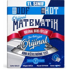 Orijinal Yayınları 11. Sınıf Matematik Orijinal Ders Föyleri Odf Konu Değerlendirme Testi Kdt  Açıklama: