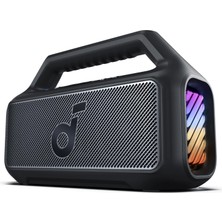 Soundcore Boom 2 Bluetooth 5.3 Hoparlör, 80W, Bassup 2.0, 24 Saat Pil Ömrü, Ipx7 Su Geçirmez, LED Işık, Usb-C, Siyah - A3138