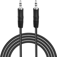 Powermaster PM-1843 Siyah 3.5mm Erkek-Erkek 5 Metre Stereo Aux Ses Kablosu