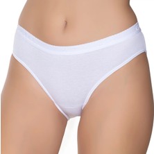 Gümüş 6016  12'li Kadın Ribana Beli Gümüş Yazılı Bikini