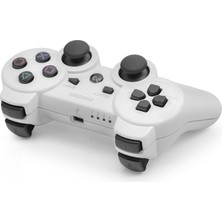 ForWhat Büro Ev Ofis Oyun Konsolu Için Beyaz Stil Gamepad Ps4 Uyumlu Oyun Kolu