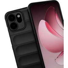 Oppo Reno 14 Optimum Silikon - Siyah