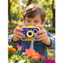 İlk El Grup Çocuk Fotoğraf Makinesi Hd Video Kayıt Özellikli 2.0 Inç Ekranlı Type-C Şarjlı Dijital Kame