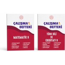 Meb 9. Sınıf Çalışma Defteri Seti 2 Kitap – Matematik 9 ve Türk Dili ve Edebiyatı 9 Beceri Temelli Etkinlik Kitapları