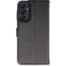 Eseno Select Samsung Galaxy M15 ile Uyumlu Uyumlu Kılıf Trend S Plus Kapaklı Kapak Siyah