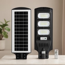 İlk El Grup 300W 6500K Solar Sokak Lambası Sensörlü